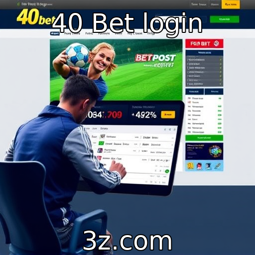 Como acessar o site 40 Bet login